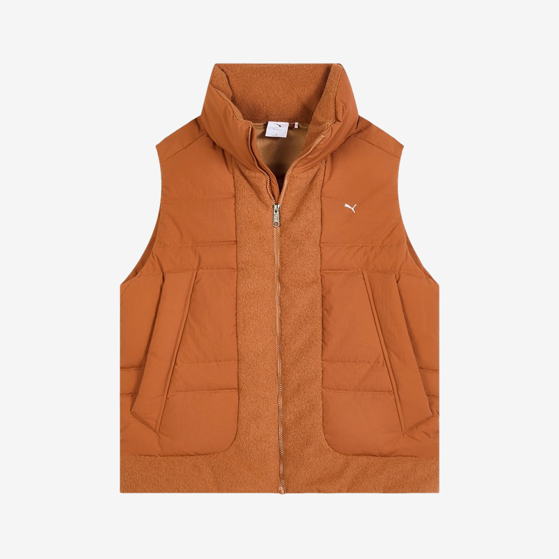 彪马男女时尚户外保暖羽绒马甲