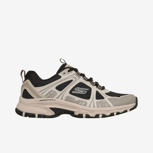Skechers斯凯奇正品女低帮绑带透气户外运动登山鞋180359W-TPBK