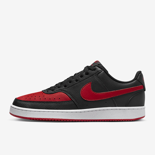 Nike/耐克正品Court Vision 男士运动低帮复古系带板鞋FJ0685-010