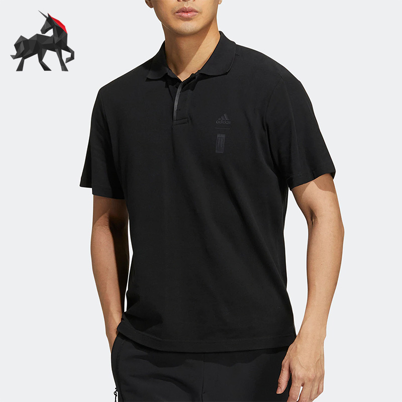 阿迪达斯运动Polo衫休闲