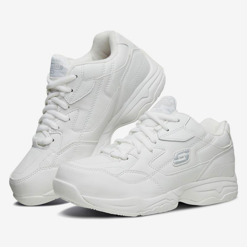 斯凯奇女子运动休闲鞋76555-WHT