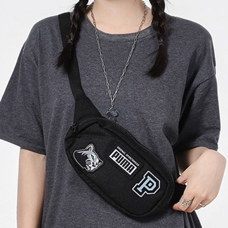 Puma/彪马正品当季新款男女通用运动休闲斜挎包腰包078562-01,运动包/户外包/配件,腰包,淘宝优惠券,粉丝福利购,淘宝优惠卷