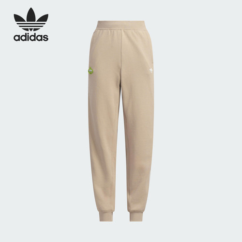 Adidas/阿迪达斯正品三叶草儿童休闲时尚潮流运动长裤KF7349