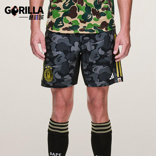 Adidas/阿迪达斯正品BAPE FB SHORTS男女休闲运动透气短裤KB2204