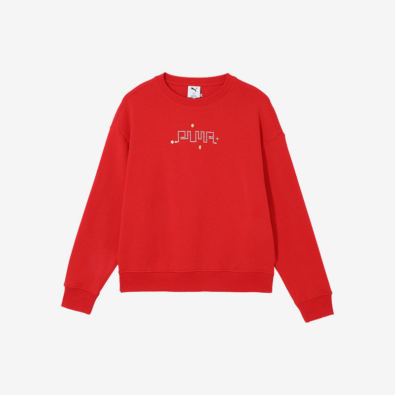 Puma/彪马官方正品当季新款女士运动套头圆领卫衣631424-11,运动服/休闲服装,运动卫衣/套头衫,淘宝优惠券,粉丝福利购,淘宝优惠卷