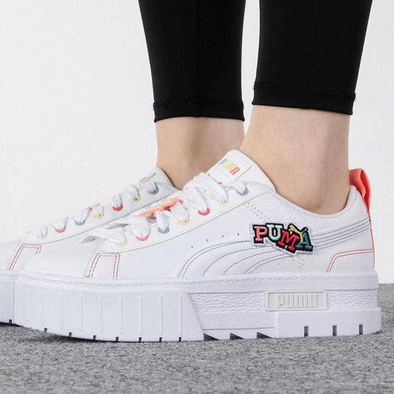 Puma/彪马正品秋季新款女子运动松糕底耐磨休闲鞋386582-01