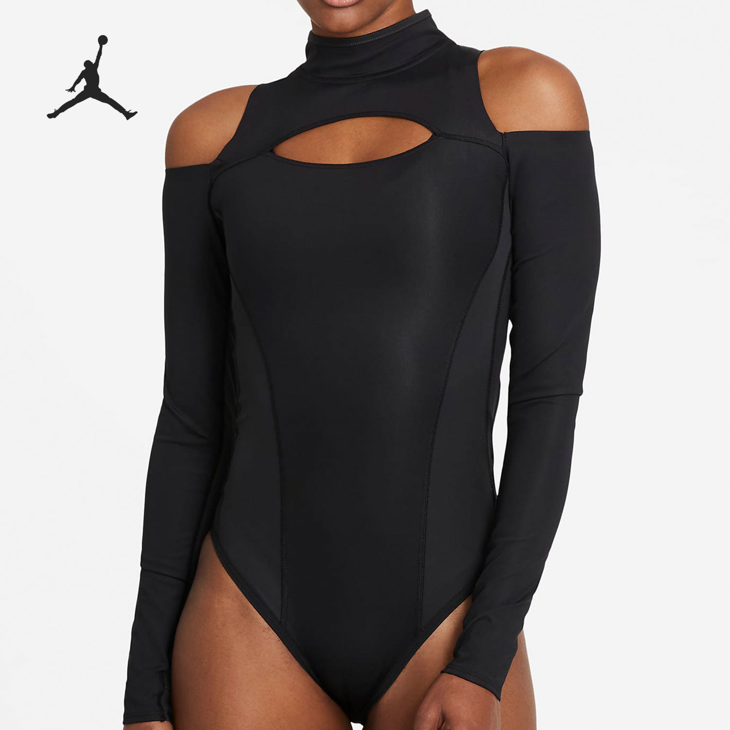 Nike/耐克正品 JORDAN 女子露肩时尚休闲运动连体衣 DA1525