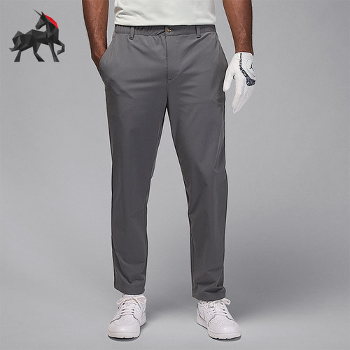 Nike/耐克正品JORDAN男士防晒梭织锥形高尔夫运动长裤HQ8485-068