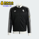 Adidas 针织足球运动外套KB4452 立领修身 阿迪达斯正品 三叶草男士