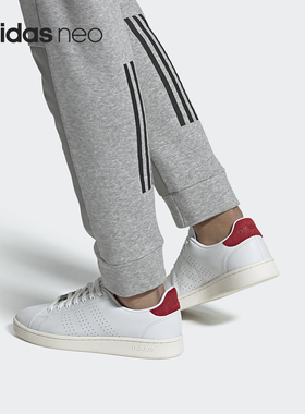 Adidas/阿迪达斯正品 NEO男女休闲运动低帮小白鞋板鞋 EG3773