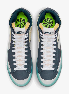 Nike/耐克正品BLAZER开拓者男子高帮果冻底运动板鞋DH4505-400