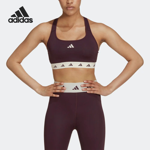 Adidas/阿迪达斯正品PWR MS TF 女子训练运动健身内衣HN7279