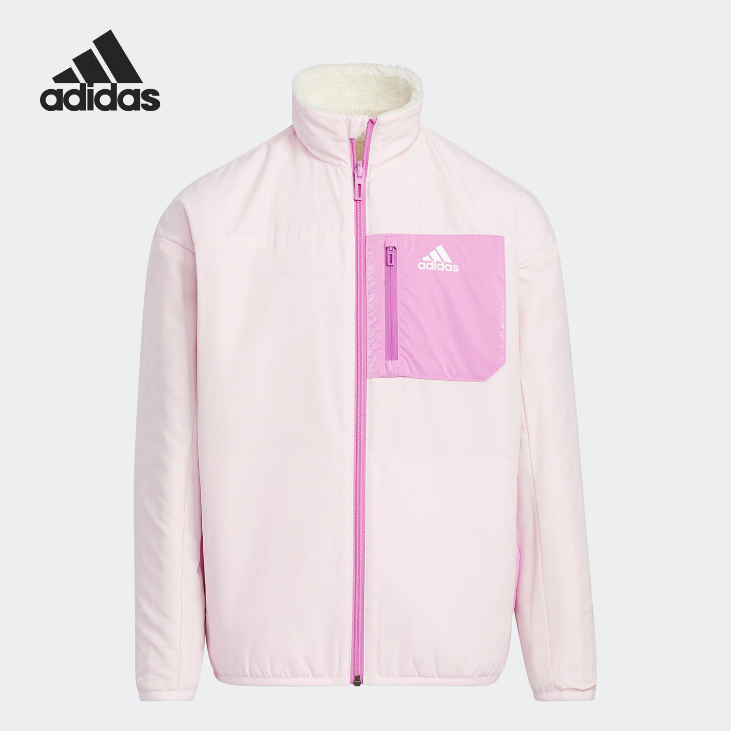 Adidas/阿迪达斯正品新款大童双面穿摇粒绒运动外套HM7173,童装/婴儿装/亲子装,普通外套,淘宝优惠券,粉丝福利购,淘宝优惠卷