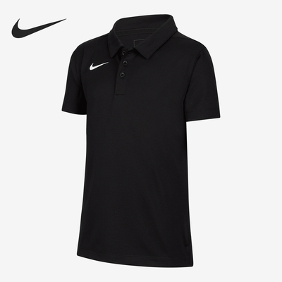 Nike/耐克正品春季新款大童运动针织翻领POLO衫IB8817-010