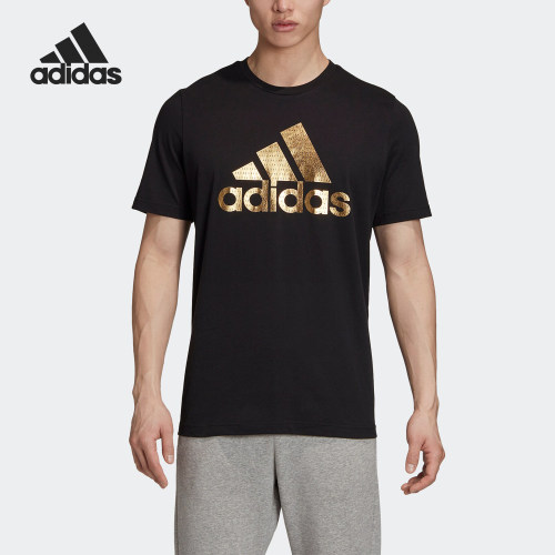 Adidas/阿迪达斯正品 夏季新款男子运动型格短袖T恤GE4700 GE4699