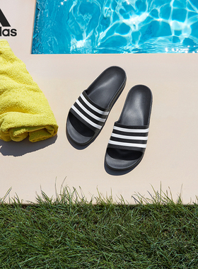 Adidas/阿迪达斯正品ADILETTE AQUA 男女游泳运动凉鞋拖鞋 F35543