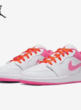 Nike/耐克正品Air Jordan1 Low AJ1女子GS大童板鞋DR9498-168