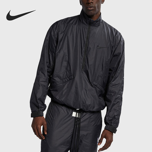 梭织半拉链立领外套AR0643 运动休闲男士 010 耐克正品 Nike