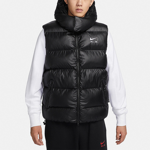 Nike/耐克正品新款男士经典拉链柔软简约马甲FD6428-010