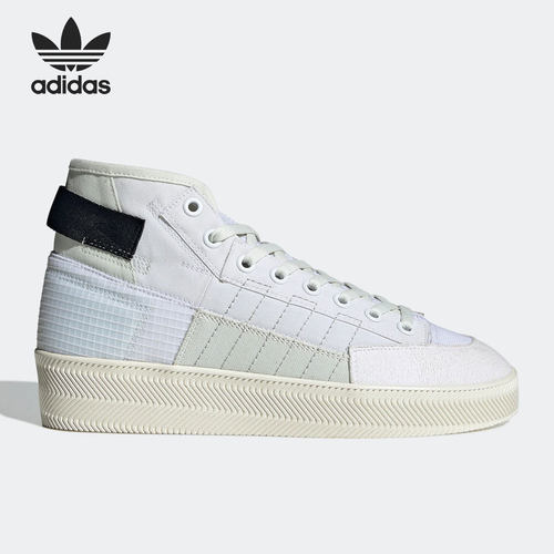 阿迪达斯三叶草男女高帮板鞋