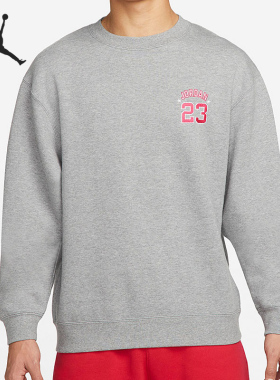 Nike/耐克官方正品JORDAN运动训练男子圆领套头卫衣DR6421-091