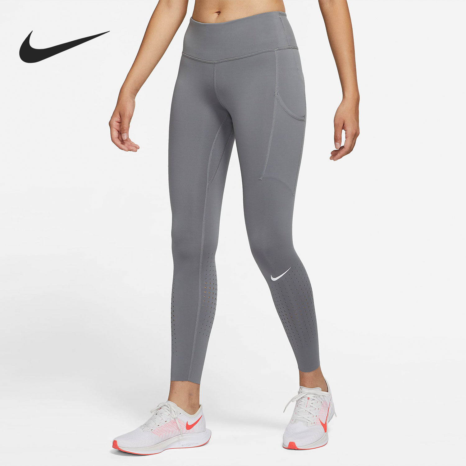 Nike/耐克正品 女子新款休闲运动训练健身跑步紧身裤 CD0071