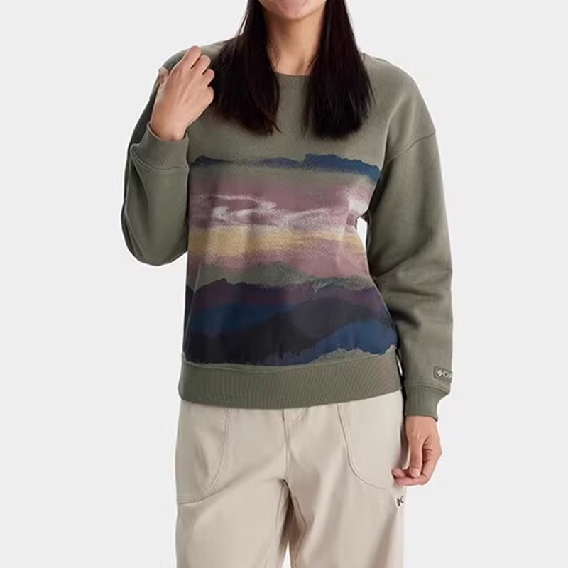 哥伦比亚女士保暖加绒运动卫衣