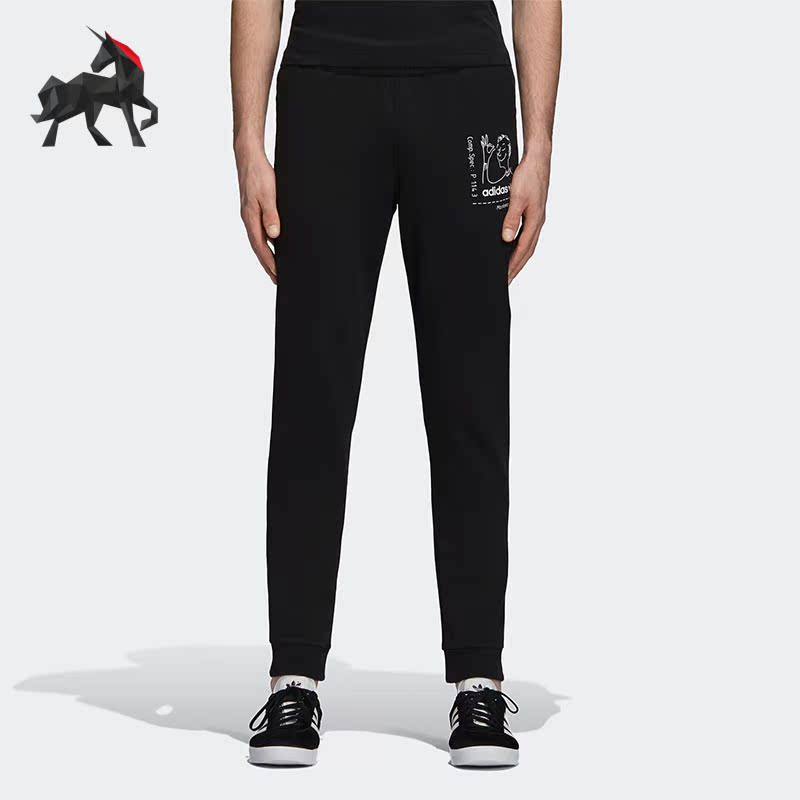阿迪达斯三叶草男子运动休闲长裤