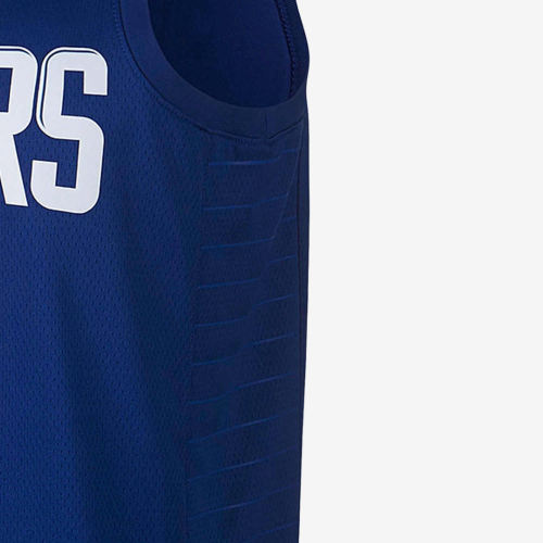 Nike耐克正品洛杉矶快船男速干V领无袖背心篮球服864481-411
