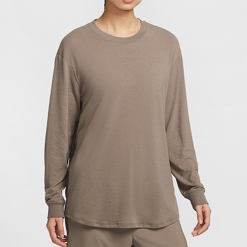 Nike/耐克正品One Relaxed Dri-FIT 女士长袖T恤上衣FN2818-233