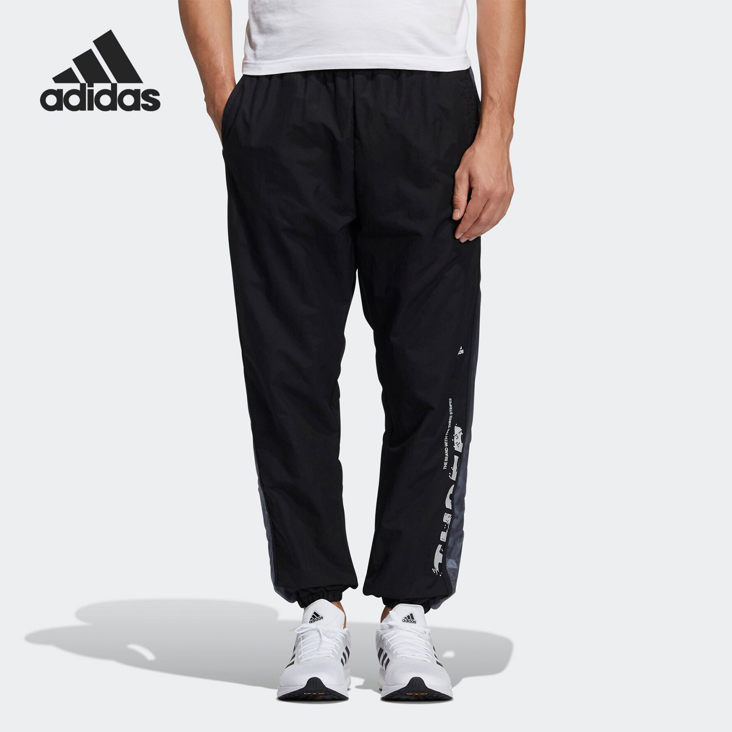 Adidas/阿迪达斯男子运动裤透气