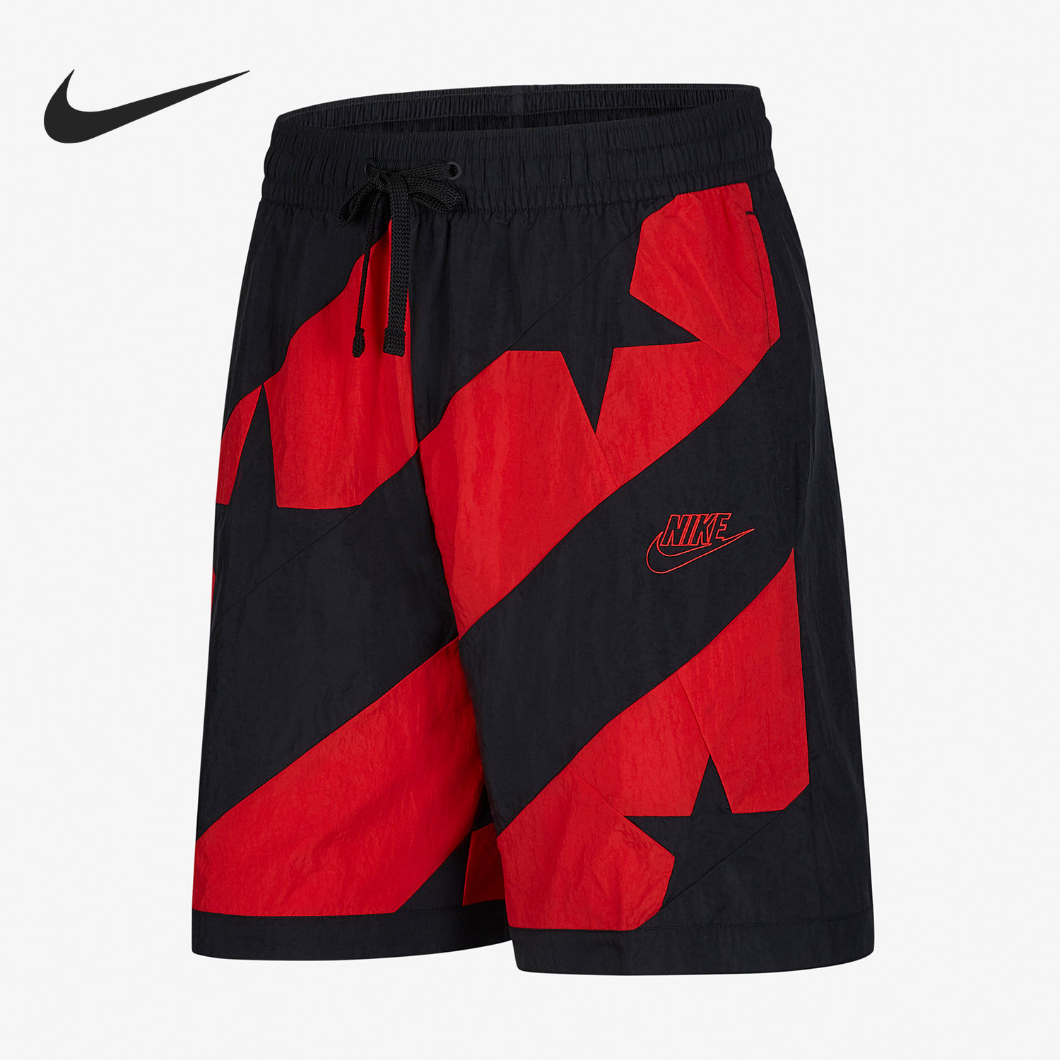 耐克男子复古印花宽松短裤