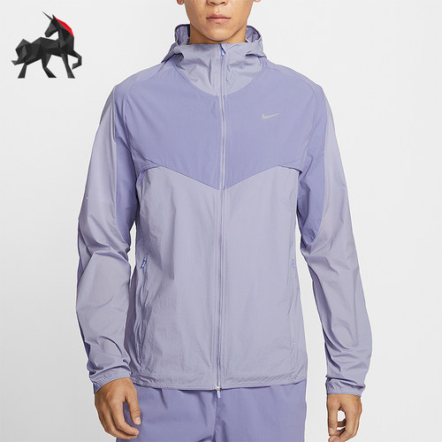 Nike/耐克正品2026春季款男士耐穿连帽梭织拼接外套IF2368-506