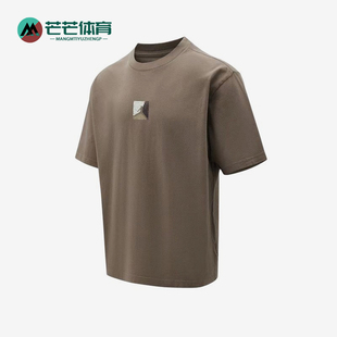 Nike/耐克正品JORDAN新款男棕色亲肤圆领经典短袖T恤IF3065-040