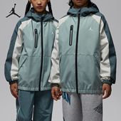 JORDAN大童休闲连帽拼接梭织运动外套IR8010 Nike 耐克正品 055