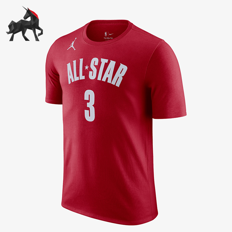 Nike/耐克正品JORDAN男士保罗全明星篮球运动短袖T恤DX9894-697