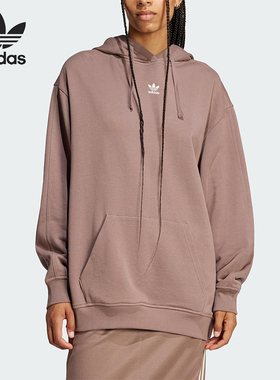 Adidas/阿迪达斯正品三叶草女士套头连帽运动耐穿卫衣JC8981
