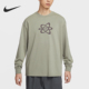 耐克正品 Sportswear男士 宽松针织轻质长袖 Nike T恤HV0149 320
