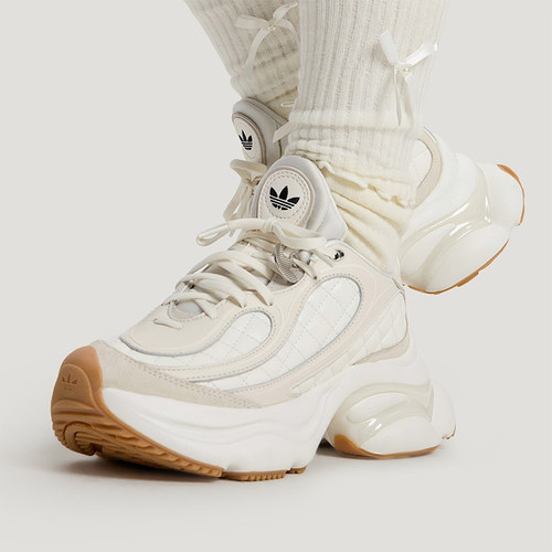 Adidas/阿迪达斯正品三叶草女士休闲耐磨厚底经典运动鞋HQ2643