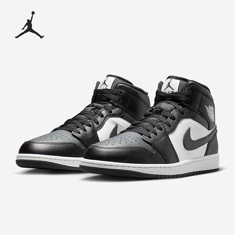 Nike/耐克正品Air Jordan 1 Mid男士高帮运动鞋DQ8426-010,运动鞋new,运动休闲鞋,淘宝优惠券,粉丝福利购,淘宝优惠卷