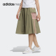 女士时尚 Adidas 新款 夏季 潮流透气半身裙H18602 阿迪达斯正品