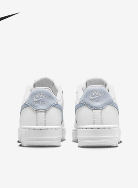 Nike/耐克官方正品Air Force 1 GS女子大童运动板鞋CT3839-112