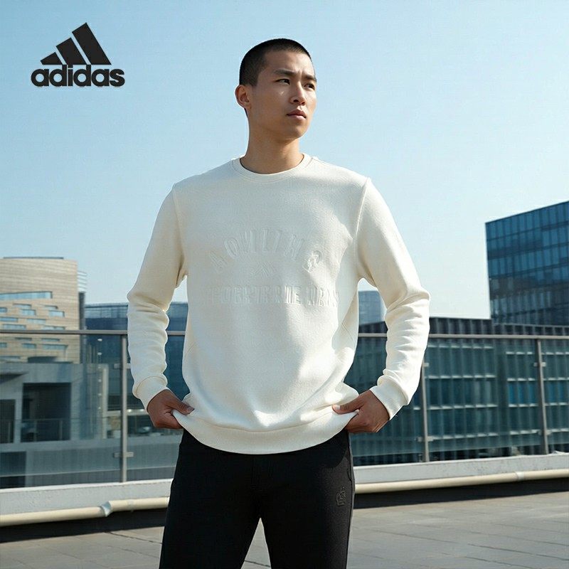Adidas/阿迪达斯正品LOOSE FIT SWT男士加绒宽松卫衣KR0221,运动服/休闲服装,运动卫衣/套头衫,淘宝优惠券,粉丝福利购,淘宝优惠卷
