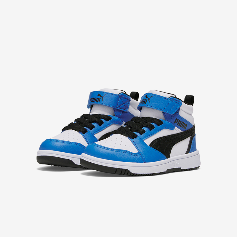 Puma/彪马正品新款小童高帮魔术贴篮球运动休闲鞋393832-06
