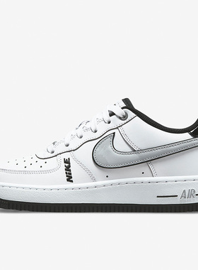 Nike/耐克正品Air Force 1 Low LV8女子GS大童板鞋DO3809-101