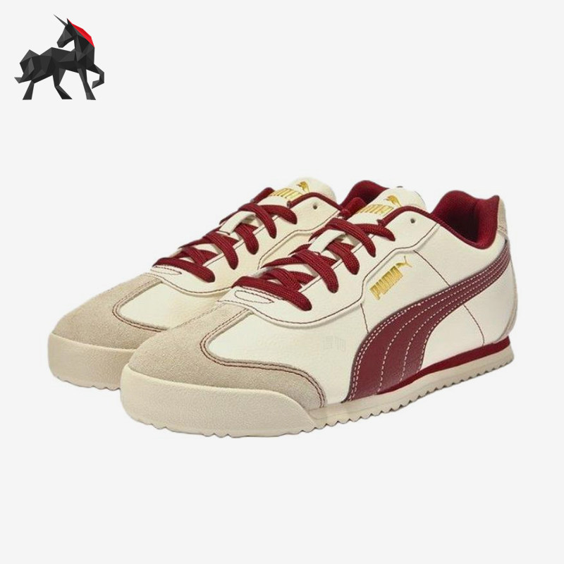 Puma/彪马正品Turino2男女米白酒红低帮休闲经典运动鞋408849-01
