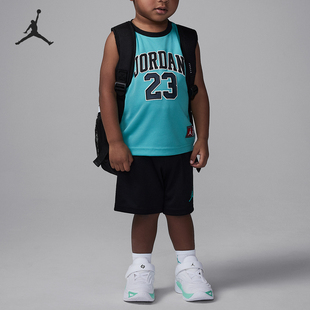 訓(xùn)練套裝 Nike JORDAN嬰童透氣運(yùn)動(dòng)無(wú)袖 HF2254 耐克正品 013