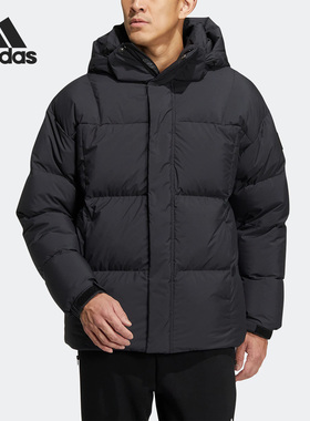 Adidas/阿迪达斯官方正品GD PUFFY户外男女保暖运动羽绒服HN2134