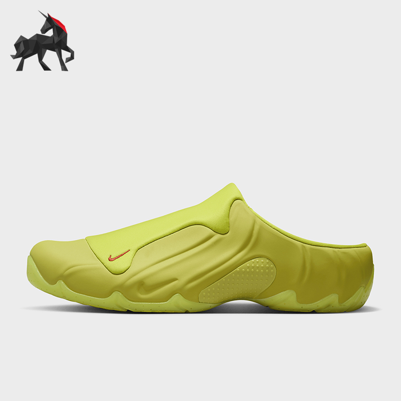耐克男女同款简约包头防滑拖鞋