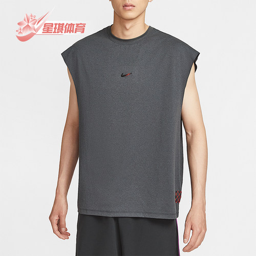 Nike/耐克正品Dri-FIT 男士无袖篮球经典运动宽松背心HV1889-060